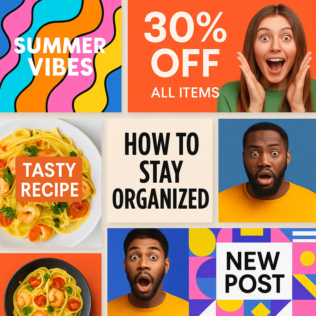 Examples of effective Instagram thumbnail designs to boost engagement and clicks on the platform.