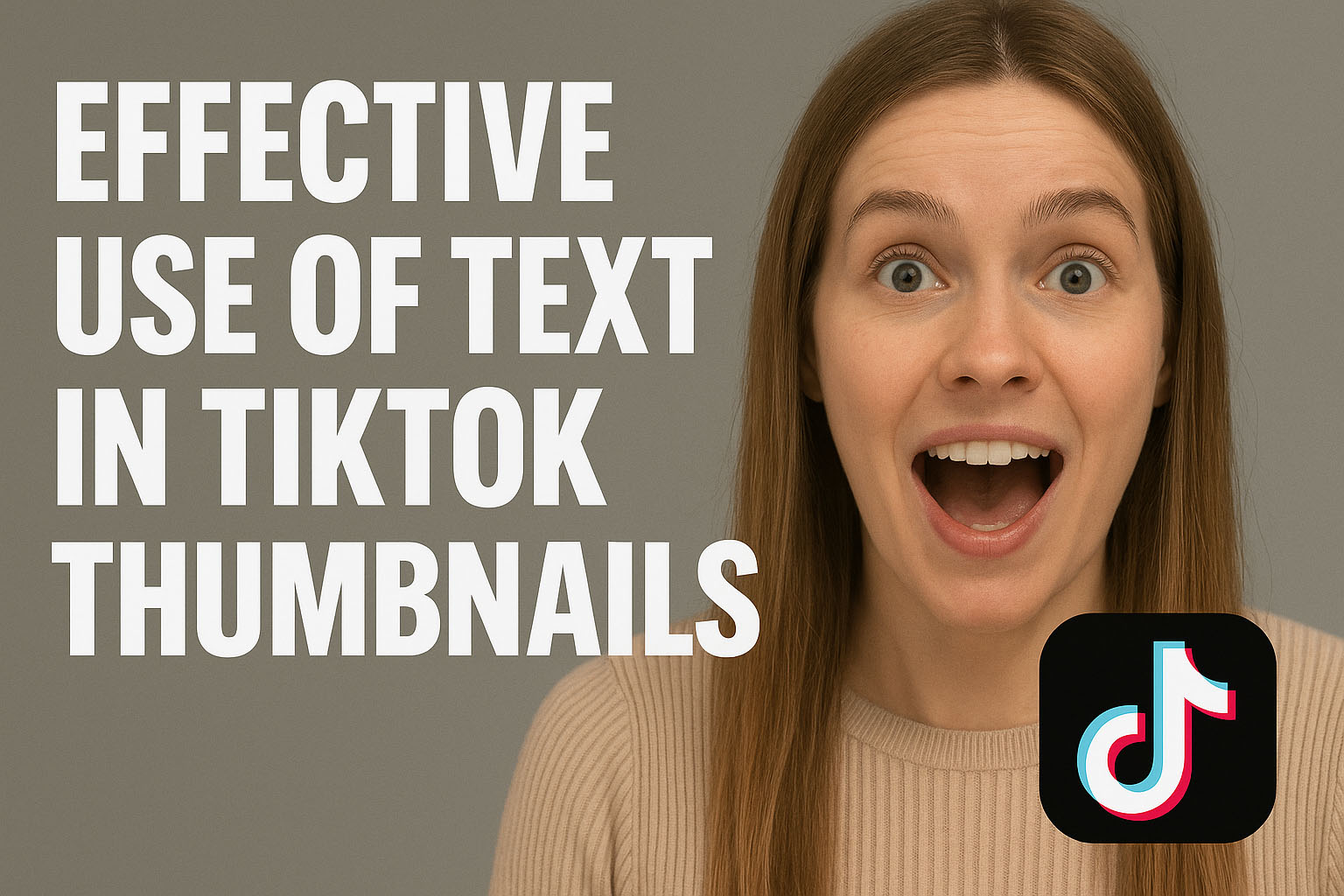 Best practice examples of TikTok thumbnail text overlay for higher engagement.